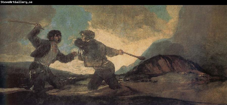 Francisco Goya Cudgel Fight